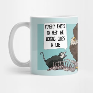 Possum on Poverty (full) Mug